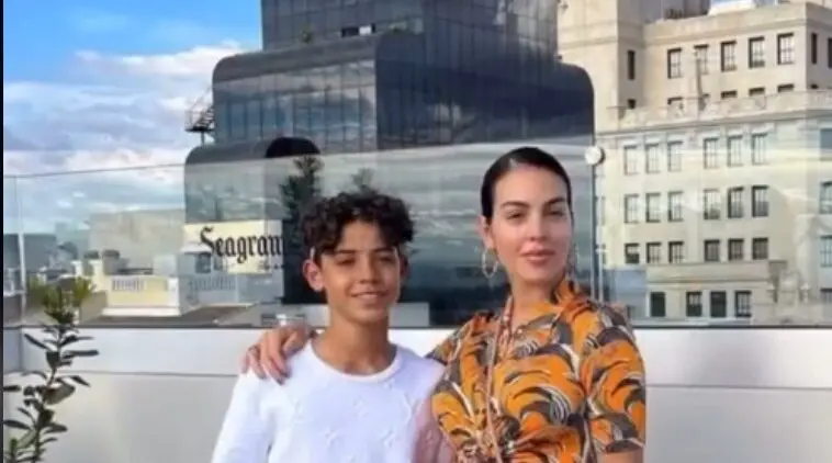 Cristiano Ronaldo Jr. y Giorgina Rodríguez