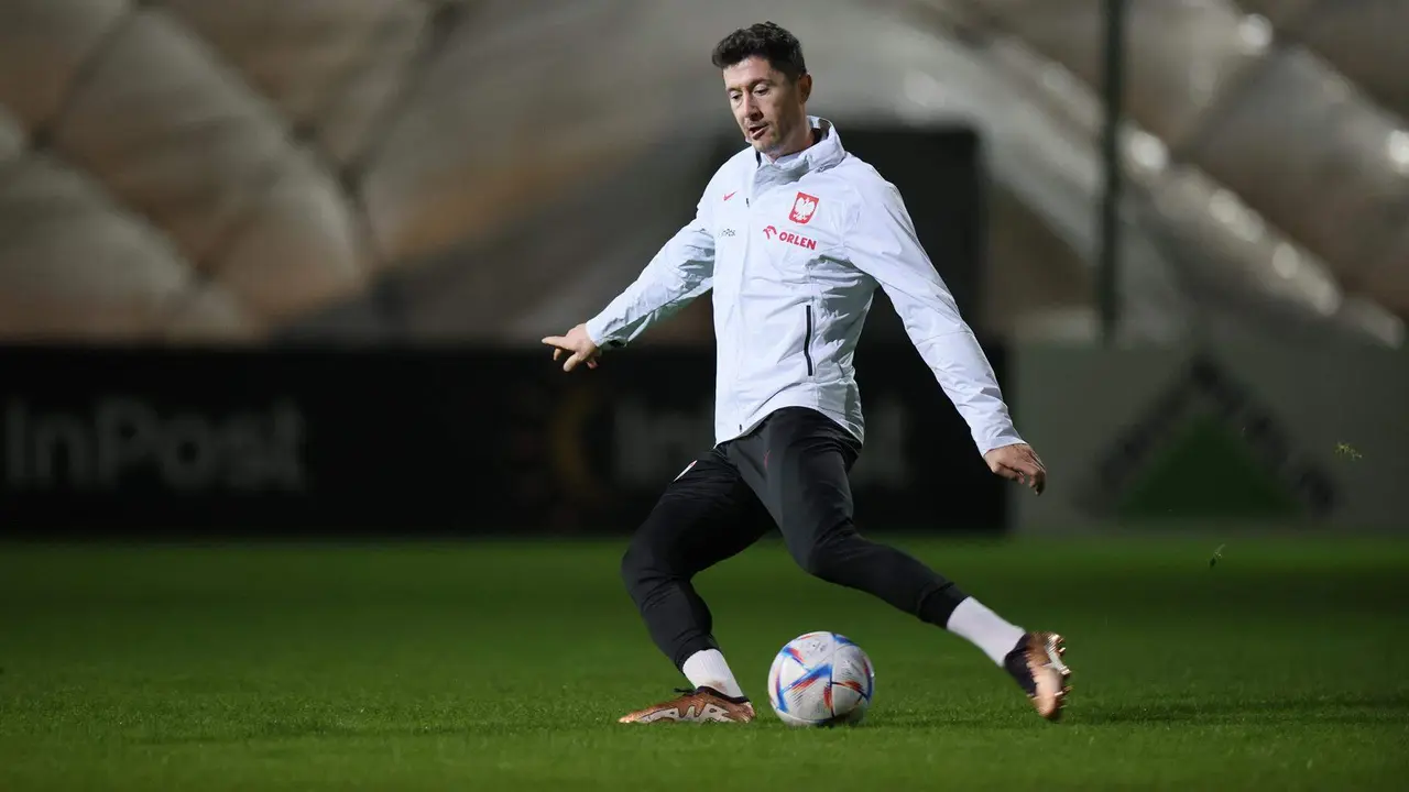 El internacional polaco Robert Lewandowski, en una foto de archivo.EFE/EPA/Leszek Szymanski POLAND OUT