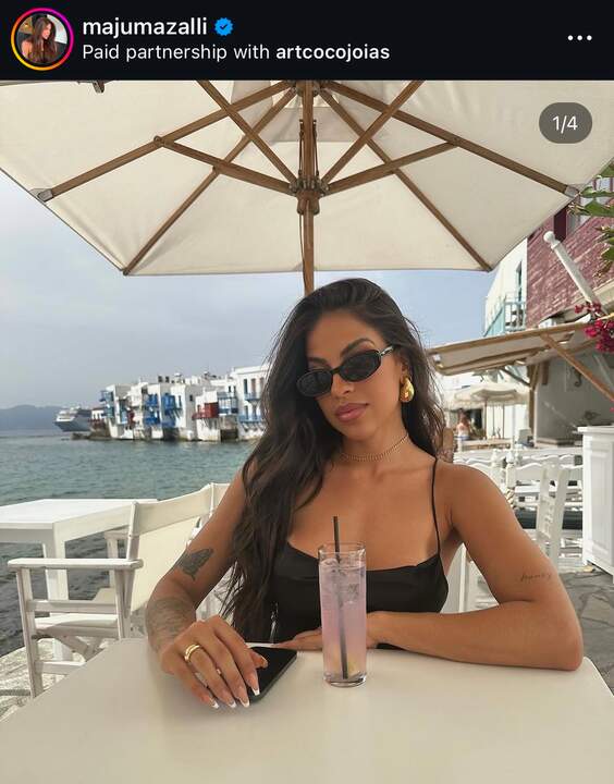 Maria Julia influencer brasileira